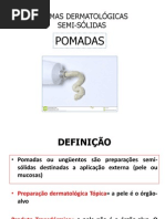 Aula 1 - Pomadas