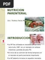 Nutricion Parenteral