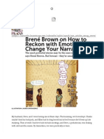 Brené Brown On How To Reckon With Emotion and Change Your Narrative