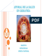 Pastoral de la Salud en Geriatria