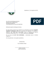 Carta de Aceptacion Eps Universidad de San Carlo