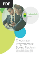 Choosing Programmatic Platform
