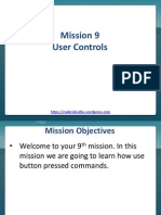 Mission 9 User Controls