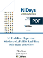 Introduzione alla tecnologia NI Real-Time Hypervisor: Windows e LabVIEW Real-Time in esecuzione parallela sullo stesso controllore