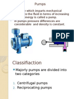 Pumps Classification