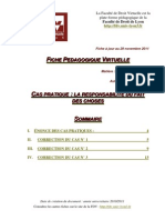 Cas Pratique La Responsabilit Du Fait Des Choses