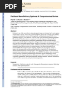 Download Paclitaxel Nano-Delivery Systems- A Comprehensive Review by raju1559405 SN275057298 doc pdf