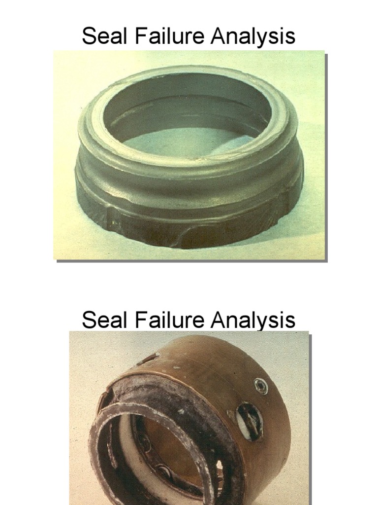 Seal Failure Analysis