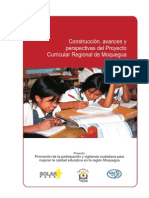 Proyecto Curricular Regional Moquegua