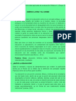 Situación Actual de La Educación en América Latina y El Caribe ENSAYO