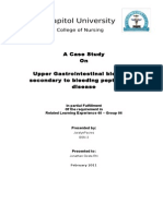 Upper Gastrointestinal Bleeding