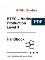 BTEC Media Handbook 2009
