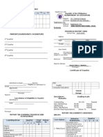 Form 138-Report Card