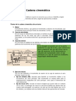 Cadena Cinematica