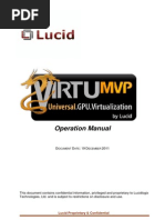 VirtuMVP Operation Manual