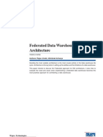 Federated Data Warehouse Architecture