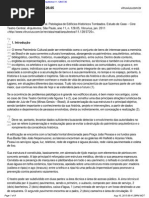 Patologias de Edifícios Históricos Tombados. Estudo de Caso – Cine Teatro Central.