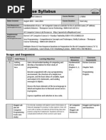 Ap Computer Science Syllabus 2015-16