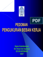 Pengukuran Beban Kerja