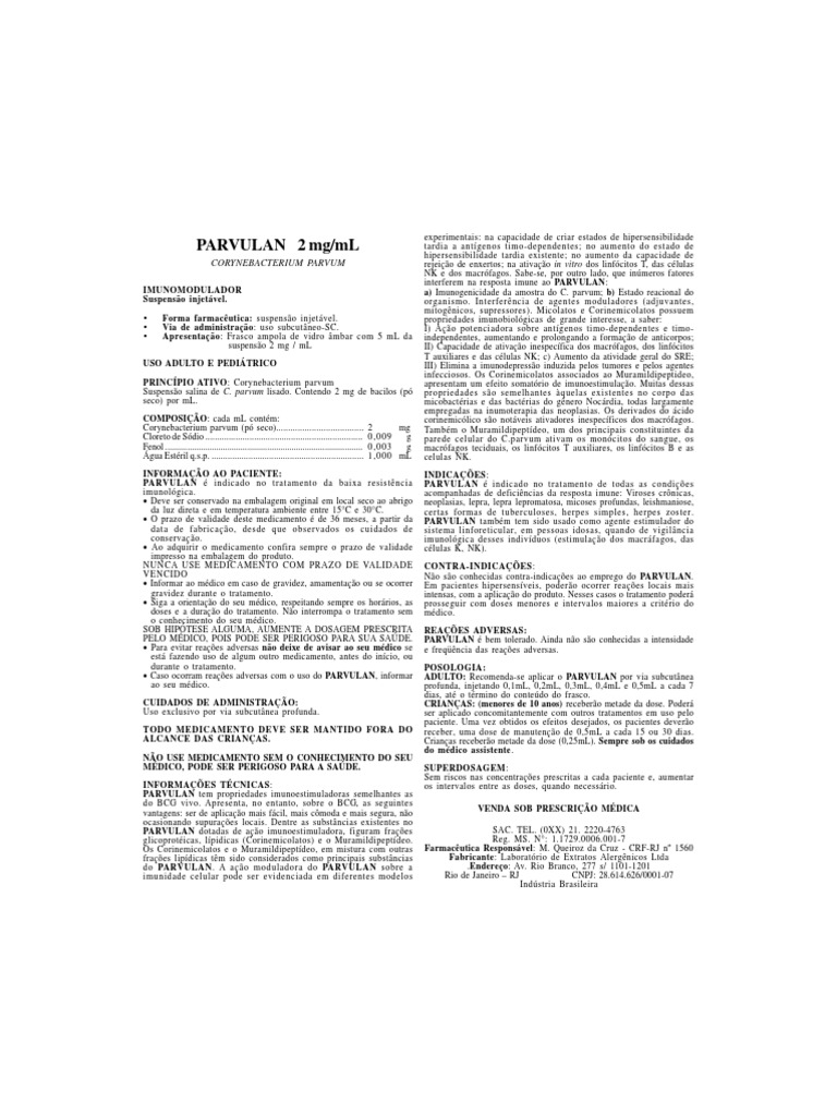 Bula Parvulan | PDF | Sistema imunológico | Linfócito