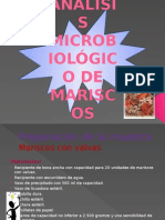 Analisis Microbiologico de Mariscos