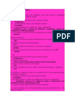 Ejercicios Complementarios ESTADISTICA