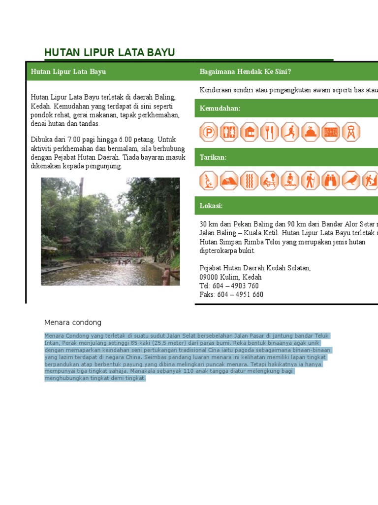 Hutan Lipur Lata Bayu Pdf