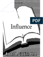 Influence - The Psychology of Persuasion Cover