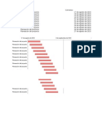 Plantilla Diagrama Gantt Excel
