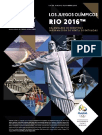 Rio2016 Tickets Brochure Spanish - Compressed PDF