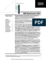 IBM BladeCenter HS21 Blade Server