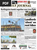 Burlingame Bands Together Over Tree Fight: Gateway Drug?