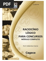 Apostila Completa de Raciocínio Lógico