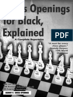 Chess Openings for Black Explained a Complete Repertoire PDF 
