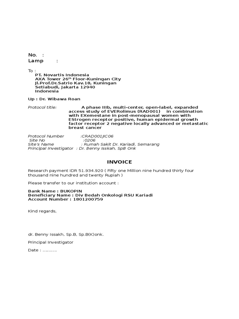 Expanded Access Study Invoice | PDF | Self-Improvement | Wellness