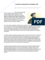 Los Hijos de Arana y Los Nazis. 1 Sabino Arana El Racista Compulsivo Fundador Del PNV