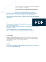 Tipos de Contaminación Que Generan Las Empresas Del Sector Energético