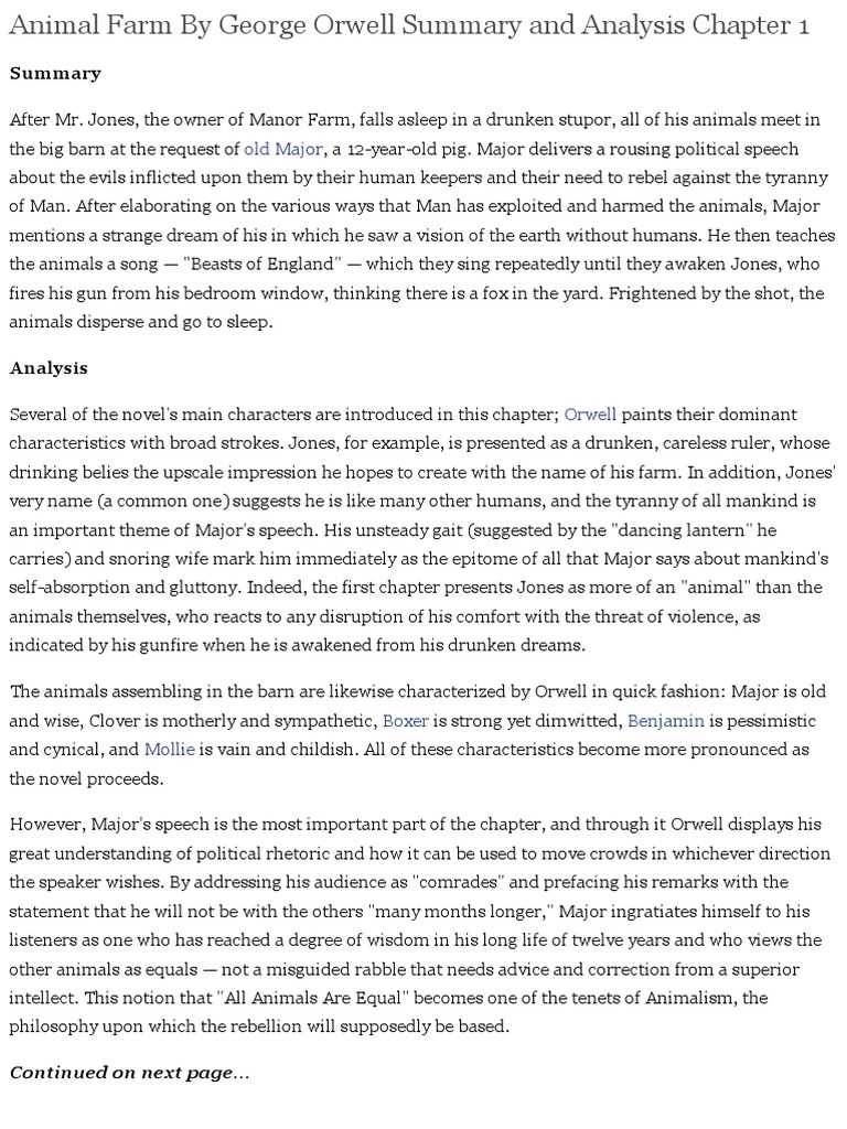 animal-farm-chapter-1-summary-analysis-cliffsnotes-pdf-thomas