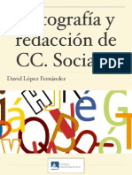  Ortografía y Redacción CC. Sociales