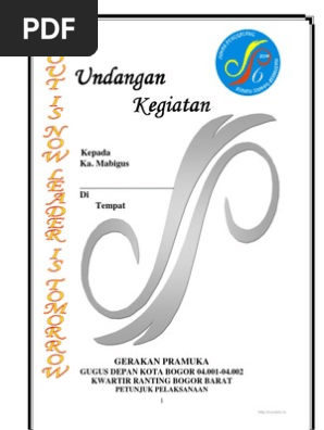 60+ Contoh Surat Undangan Alumni Pramuka Terbaru
