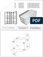 Shipping Container Homes Technical Drawings 20GP