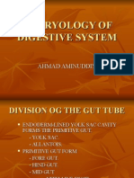 Embryology of Digestive System1
