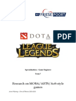 Research On Moba-Arts-Aos-Style Games