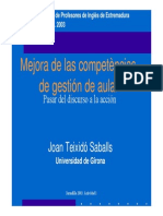 Gestion Del Aula_Mejora de Competencias