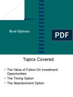 Real Options Theory