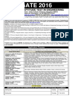 GATE 2016: Your Guide to the Graduate Aptitude Test in Engineering