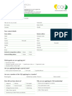 CQI 5pp Membership Application Form