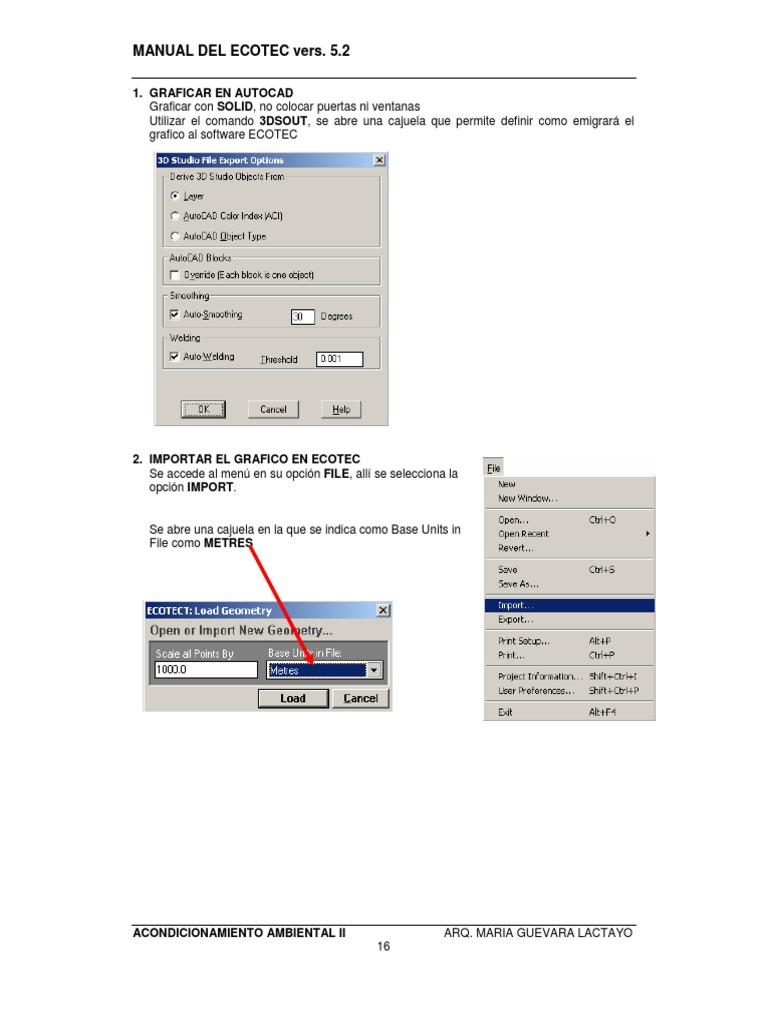 Manual ECOTEC 5.2: Guía de Uso | PDF | Software | Informática y ...