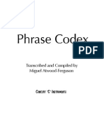 Phrase Codex ('C' Instruments)