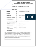 Carta Descriptiva Calor2